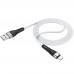 Кабель Borofone BX46 USB to MicroUSB 1m белый