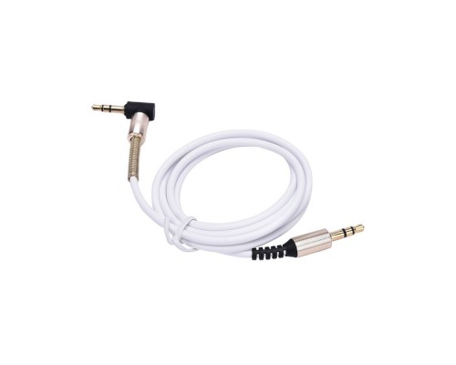 AUX кабель SP-255 TRS 3.5 - TRS 3.5 1m белый
