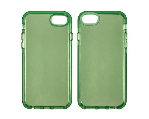 Чехол силиконовый Clear Neon для Apple iPhone 7/ 8/ Se2020 цвет 05 зелёный