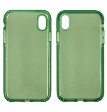 Чехол силиконовый Clear Neon для Apple iPhone XR цвет 05 зелёный