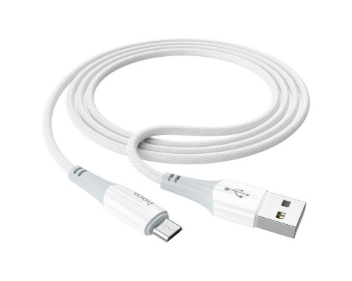 Кабель Hoco X70 USB to MicroUSB 1m белый
