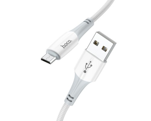 Кабель Hoco X70 USB to MicroUSB 1m белый