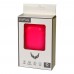Чехол силиконовый Clear Neon с карабином для Apple AirPods/ AirPods 2 цвет 06 розовый