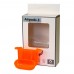 Чехол силиконовый Clear Neon с карабином для Apple AirPods 3 цвет 08 оранжевый