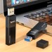 Адаптер переходник Hoco HB20 USB 2.0 to SD/ TF черный