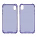 Чехол TPU shockproof angle для Apple iPhone X/ Xs 04 фиолетовый