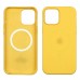 Чехол Full Silicone Case MagSafe для Apple iPhone 12/ 12 Pro 12 жёлтый копия