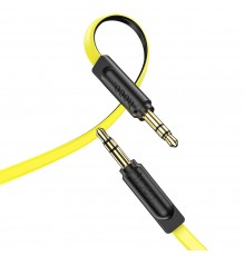 AUX кабель Hoco UPA16 Jack 3.5 to Jack 3.5 2m желтый