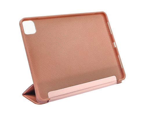 Чехол-книжка Honeycomb Case для Apple iPad Pro 11 (2018/ 2020/ 2021) цвет 06 розово-золотистый