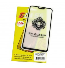 Защитное стекло для Huawei Honor 8X (2018) Full Glue Lion (0.3 мм, 2.5D, чёрное)