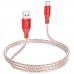 Кабель Borofone BX96 USB to Type-C 1m красный