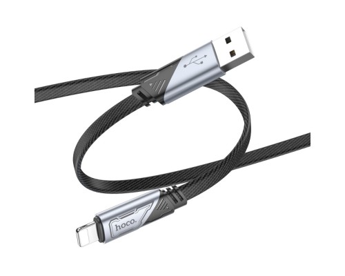 Кабель Hoco U119 USB to Lightning 1m черный