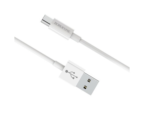 Кабель Borofone BX22 USB to Type-C 1m белый