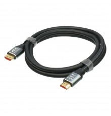 HDMI кабель 2.0V 4K 3840P c позолоченными коннекторами 1.5m черный