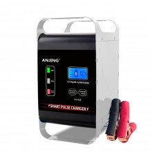 Умное зарядное устройство Anjing AJ-618WH 12V/ 24V 40A 600W для гелевых, кислотных, AGM, литиевых аккумуляторов