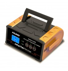 Умное зарядное устройство Anjing AJ-619N 12V/ 24V 25A 300W для гелевых, кислотных, AGM аккумуляторов